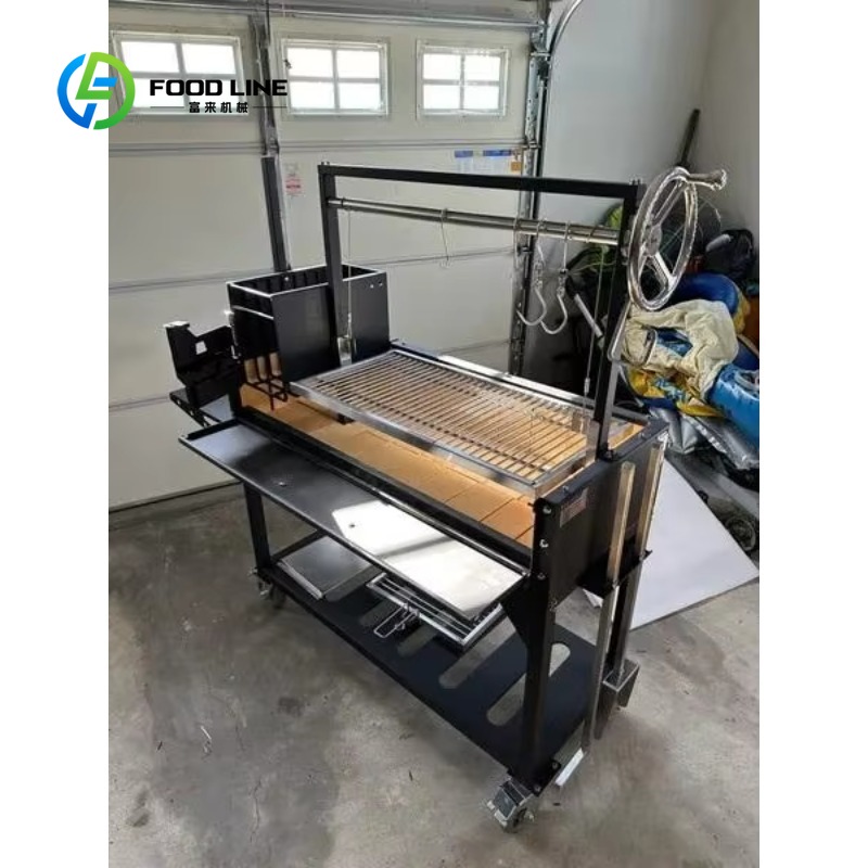 Commercial Kitchen Rental - customized gaucho bbq trolley asado parrilla