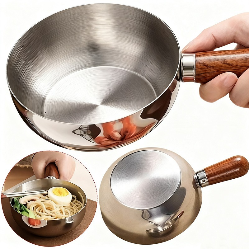 Stainless Steel Saucepan Milk  - огляд і ціна Commercial Kitchen Pans