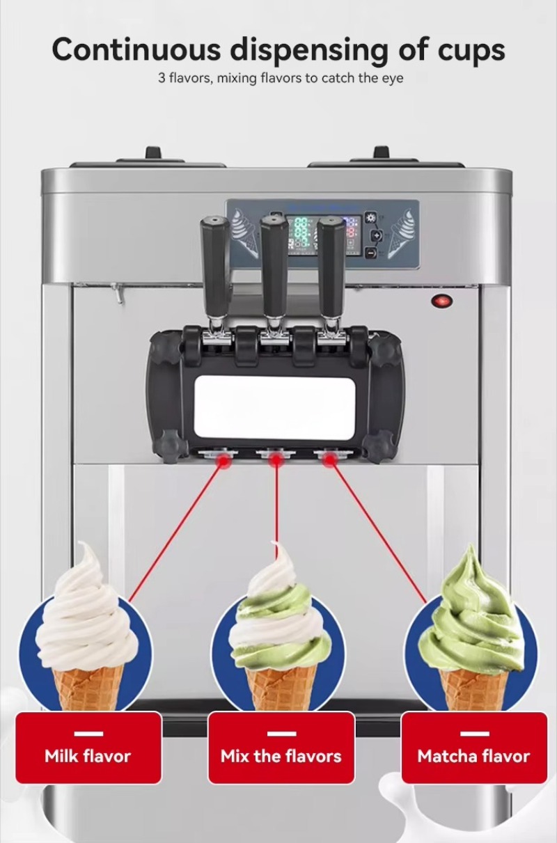 Professional Commercial Automa - огляд і ціна Soft Serve Ice Cream Machine