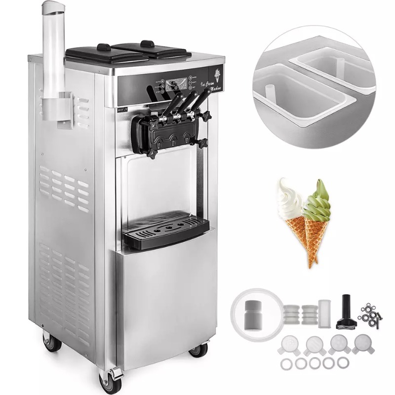 Floor Standing Ice Cream Maker - огляд і ціна Soft Serve Ice Cream Machine