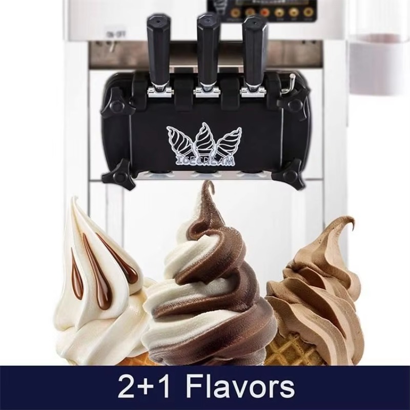 Floor Standing Ice Cream Maker - огляд і ціна Soft Serve Ice Cream Machine
