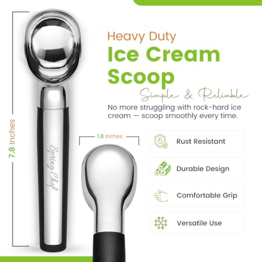 Heavy Duty Metal Ice Cream Sco - огляд і ціна Commercial Kitchen Dishwasher