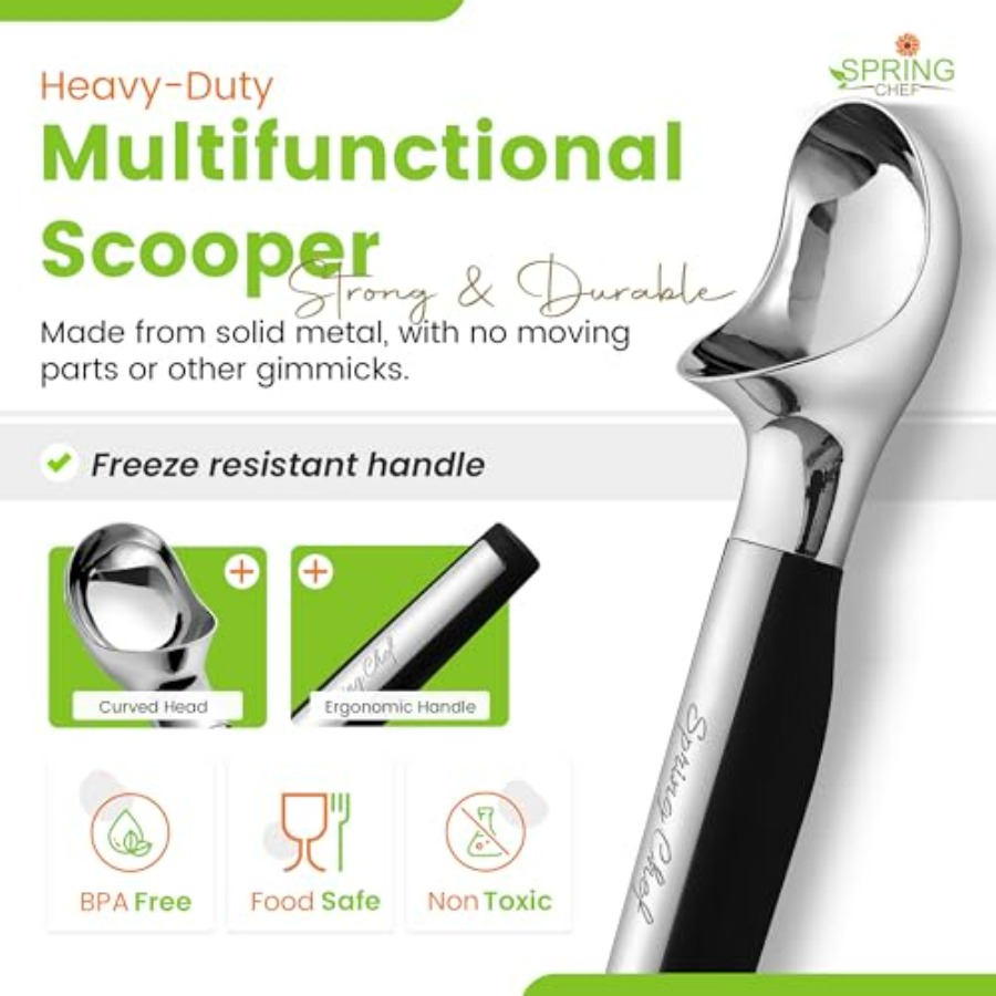 Heavy Duty Metal Ice Cream Sco - огляд і ціна Commercial Kitchen Dishwasher