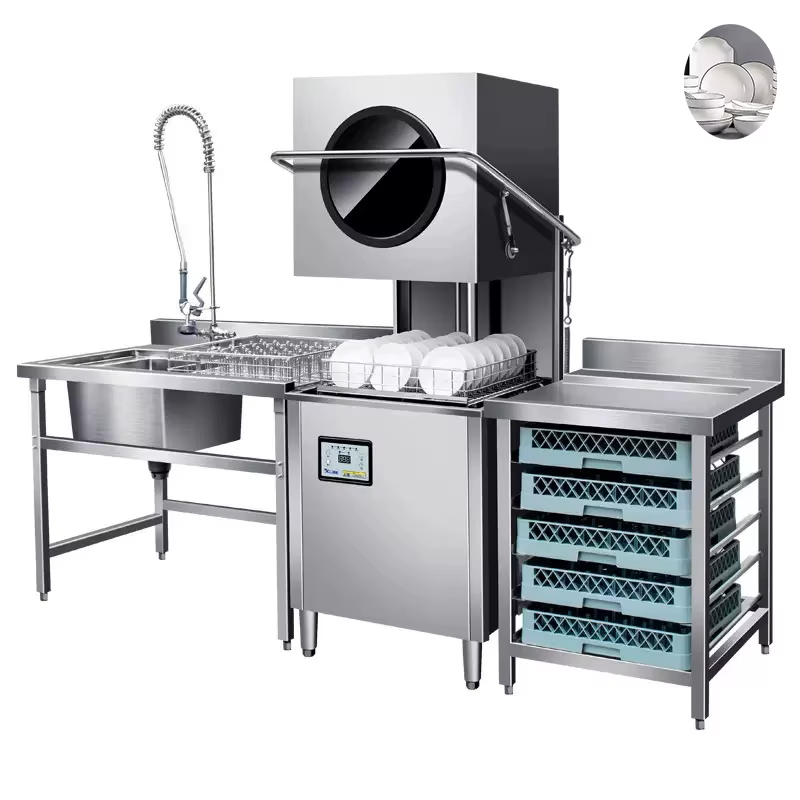 Custom Fast Cycle Commercial H - огляд і ціна Commercial Kitchen Dishwasher