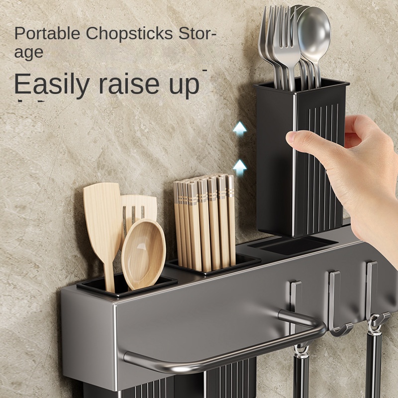 Tool-free Kitchen Shelf, Kitch - огляд і ціна Commercial Kitchen Utensil Holder
