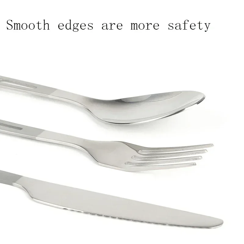 HWZBBEN Titanium Fork Spoon Kn - огляд і ціна Commercial Kitchen Knife Set