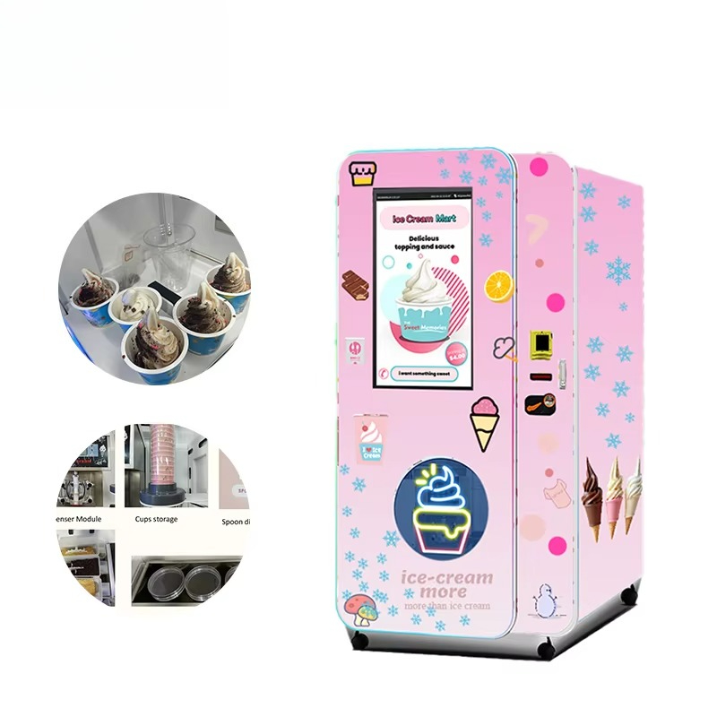 Customized Soft Ice Cream Vend - огляд і ціна Soft Serve Ice Cream Machine