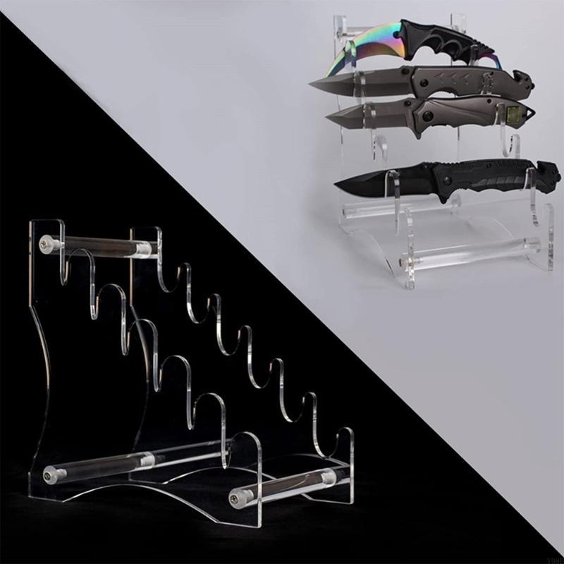 Transparent Knife Display Stan - огляд і ціна Commercial Kitchen Knife Holder