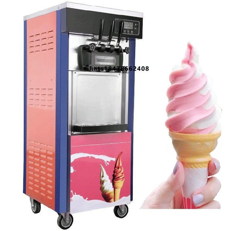 Fully Automatic 20~28L/h Soft  - огляд і ціна Soft Serve Ice Cream Machine