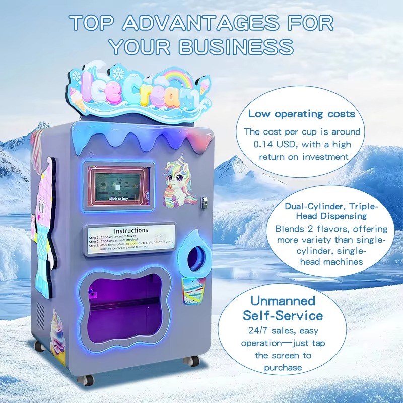 2026 New FL Custom Auto Ice Cr - огляд і ціна Soft Serve Ice Cream Machine