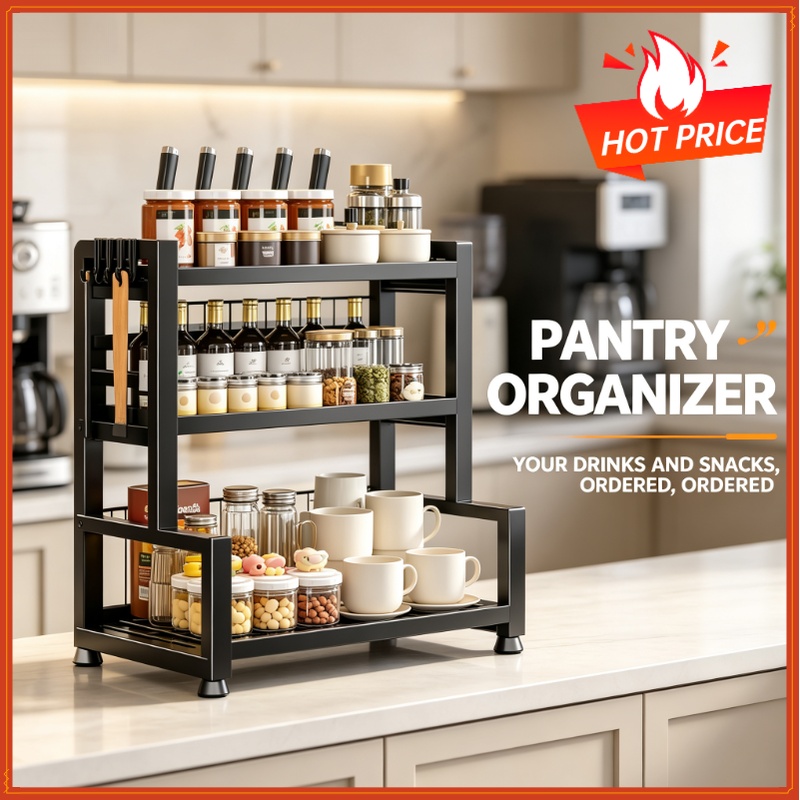 2‑3 Tier Adjustable Metal Spic - огляд і ціна Commercial Kitchen Knife Holder