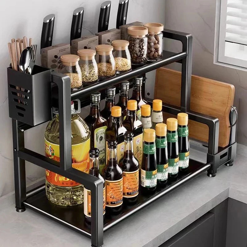 2‑3 Tier Adjustable Metal Spic - огляд і ціна Commercial Kitchen Knife Holder