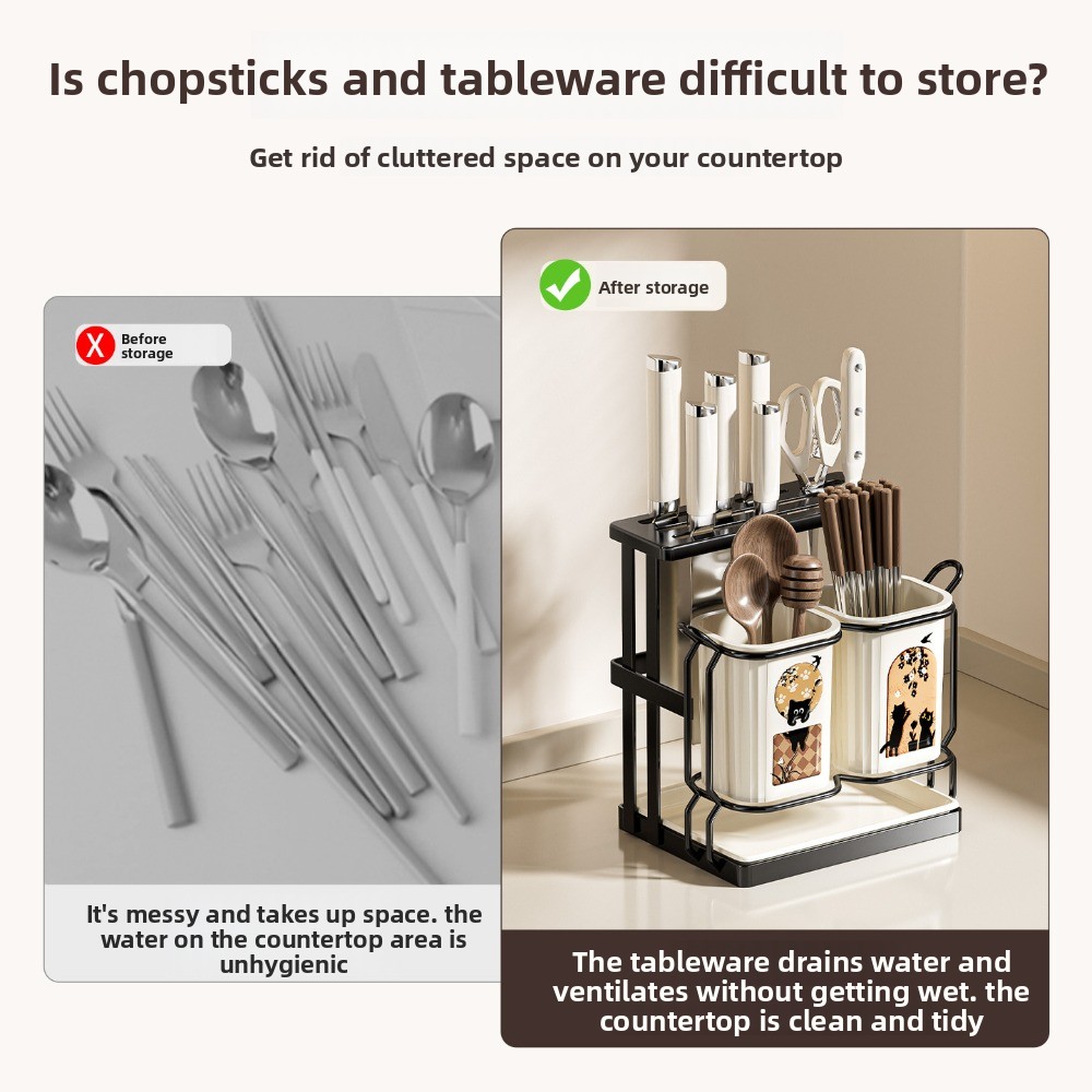 Kitchen Knife Storage Rack Cou - огляд і ціна Commercial Kitchen Knife Holder