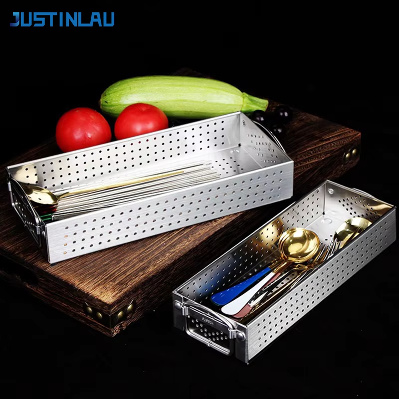 JUSTINLAU Stainless Steel Cutl - огляд і ціна Commercial Kitchen Knife Holder