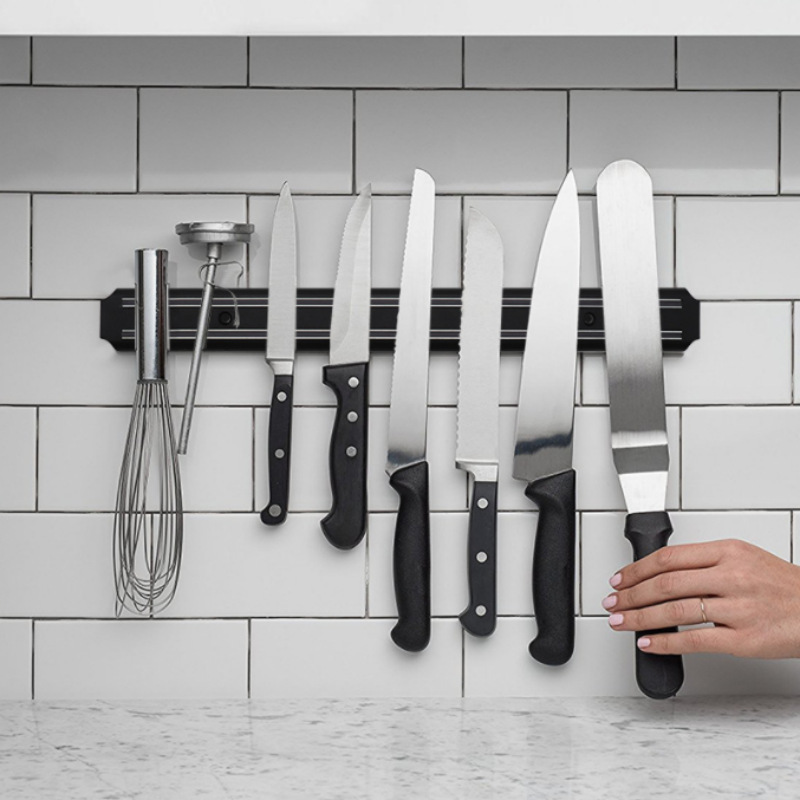 Stainless Steel Wall-Mounted K - огляд і ціна Commercial Kitchen Knife Holder