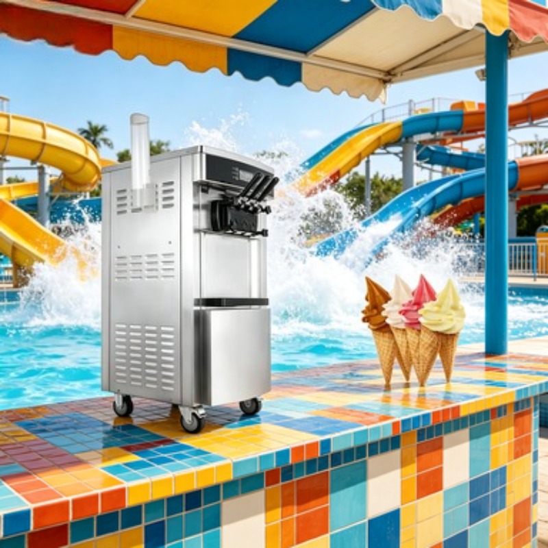 Soft Serve Ice Cream Maker Mac - огляд і ціна Soft Serve Ice Cream Machine