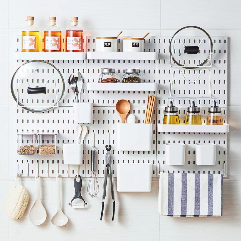 New DIY Pegboard Accessories H - огляд і ціна Commercial Kitchen Utensil Holder