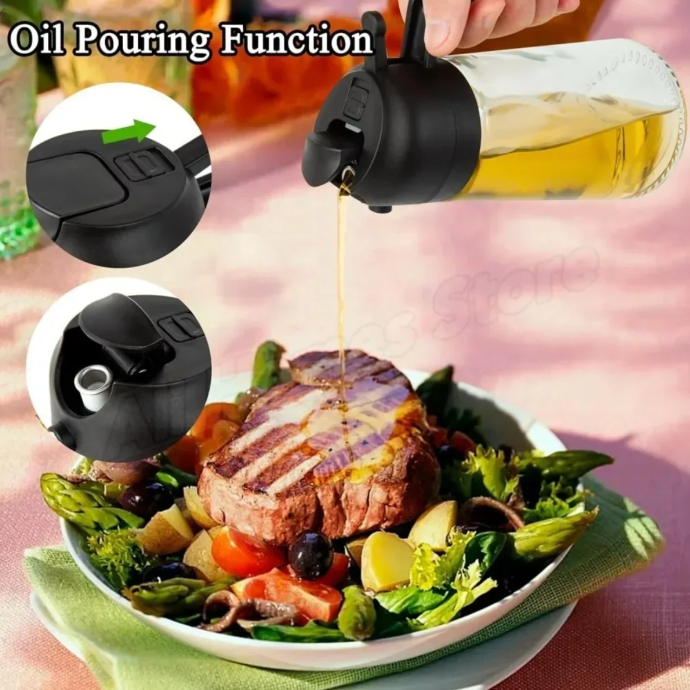 2in1 Plastic Oil Sprayer 500ml - огляд і ціна Commercial Kitchen Sprayer