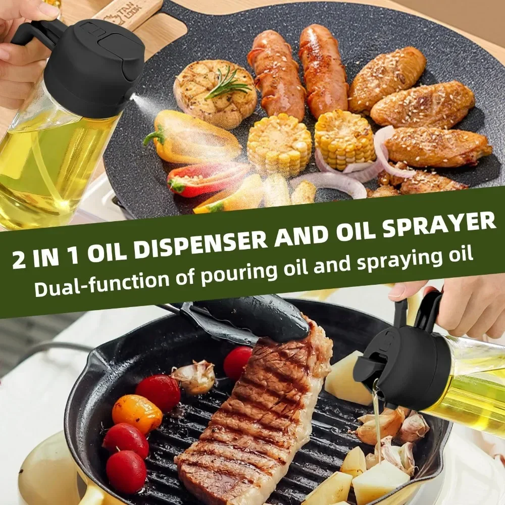 2in1 Plastic Oil Sprayer 500ml - огляд і ціна Commercial Kitchen Sprayer