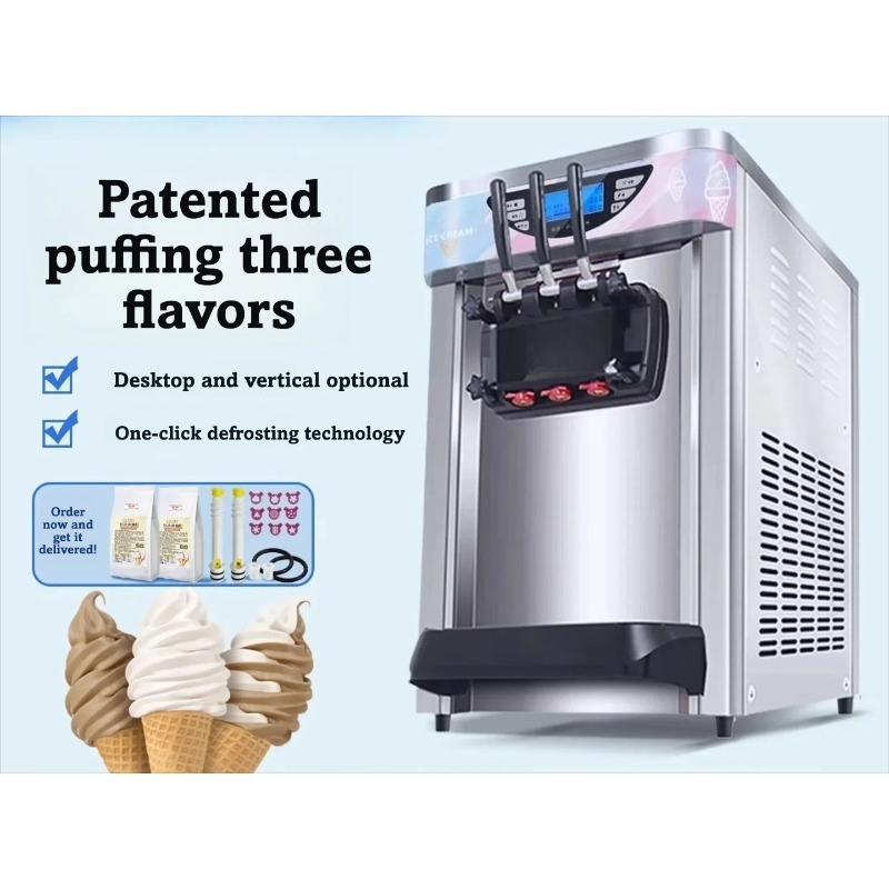Commercial Soft Ice Cream Mach - огляд і ціна Soft Serve Ice Cream Machine